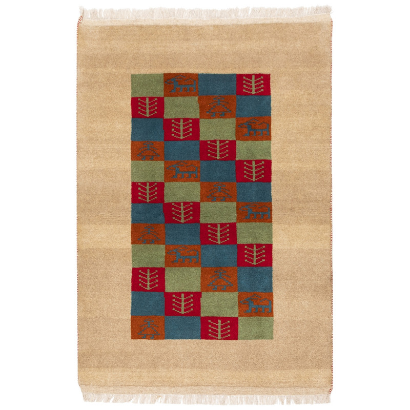 گبه دستباف ذرع و نیم سی پرشیا کد 171890