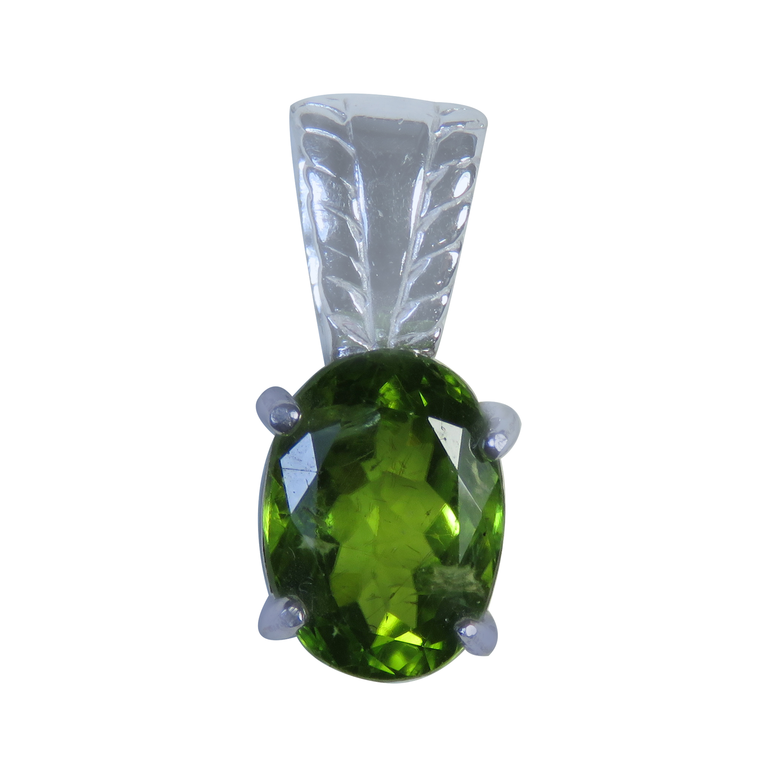 آویز گردنبند نقره زنانه کد 2603