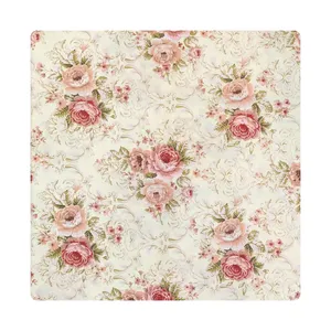 کاور لحاف آدنو مدل گلزار کد CH49 دونفره سایز 220x240 سانتی متر
