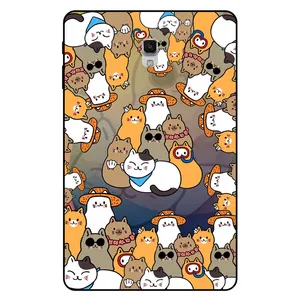 کاور مگافون طرح گربه مدل 7717 مناسب برای تبلت سامسونگ Galaxy Tab S4 10.5 2018 / T830 / T835 