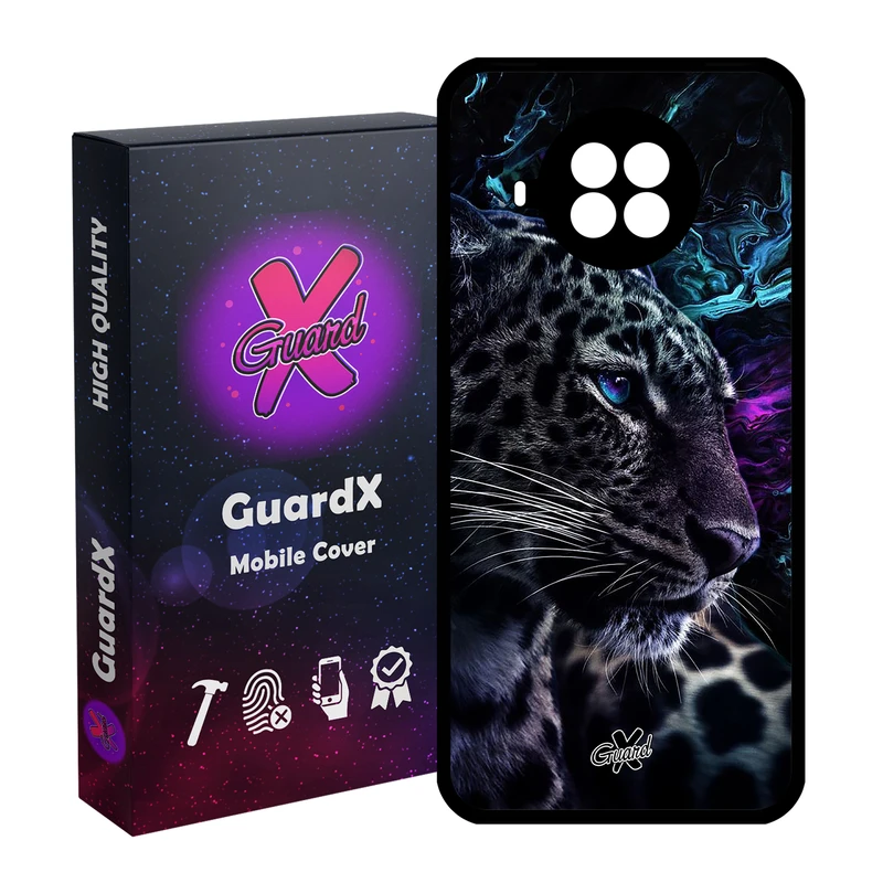 کاور گارد ایکس طرح پلنگ مدل Glass10250 مناسب برای گوشی موبایل شیائومی Mi 10T Lite / Mi 10I / Redmi Note 9 Pro 5G
