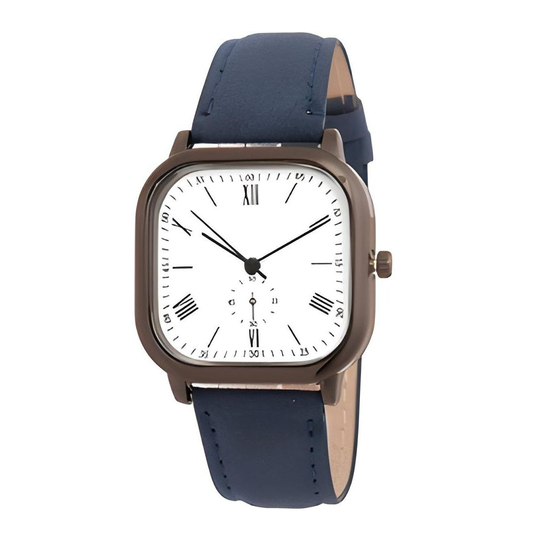 ساعت مچی عقربهای مردانه مدل چرمی ساده 01 ساعت مچی عقربهای مردانه مدل چرمی ساده 01
