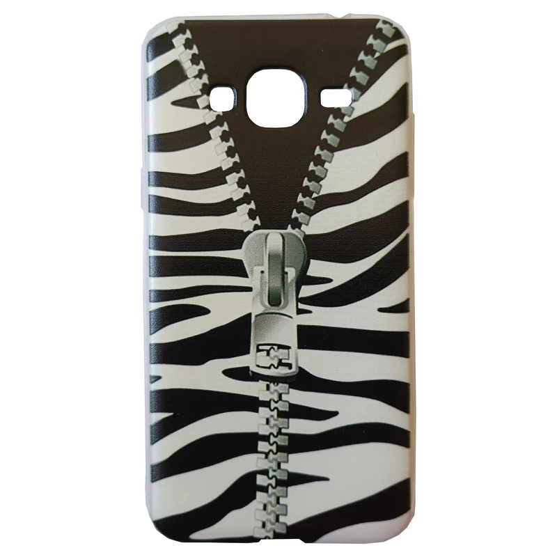 کاور مدل فانتزی ژله ای طرح ZEBRA کد 01 مناسب برای گوشی موبایل سامسونگ j3 2016 / j310
