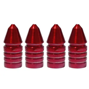 سر والف لاستیک خودرو وارون طرح موشک مدل K-381 بسته 4 عددی