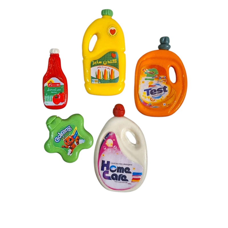 اسباب بازی مدل مینیاتوری مجموعه 5 عددی