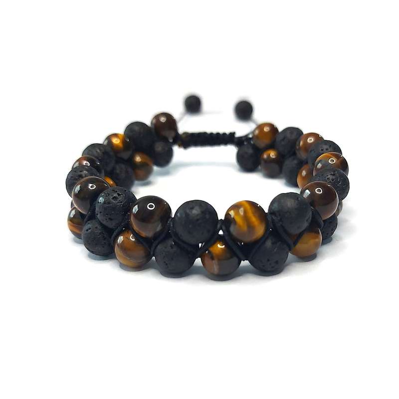 دستبند ناماسته مدل چشم ببر آتشفشان 56 دستبند ناماسته مدل چشم ببر آتشفشان 56