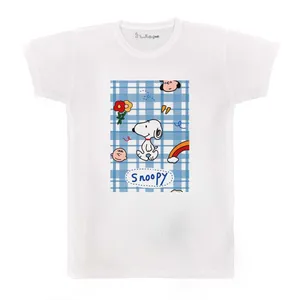 تی شرت بچگانه پرمانه طرح اسنوپی کد pmt.3635