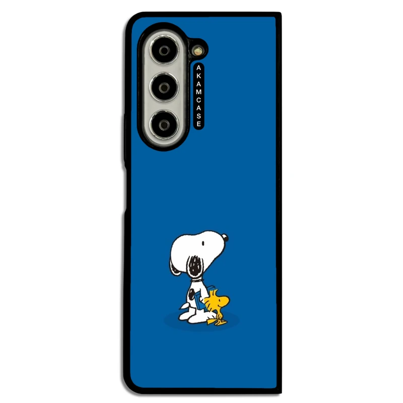 کاور آکام مدل AMC-WSGZFOLD5-SNOOPY-37 مناسب برای گوشی موبایل سامسونگ Galaxy Z Fold 5