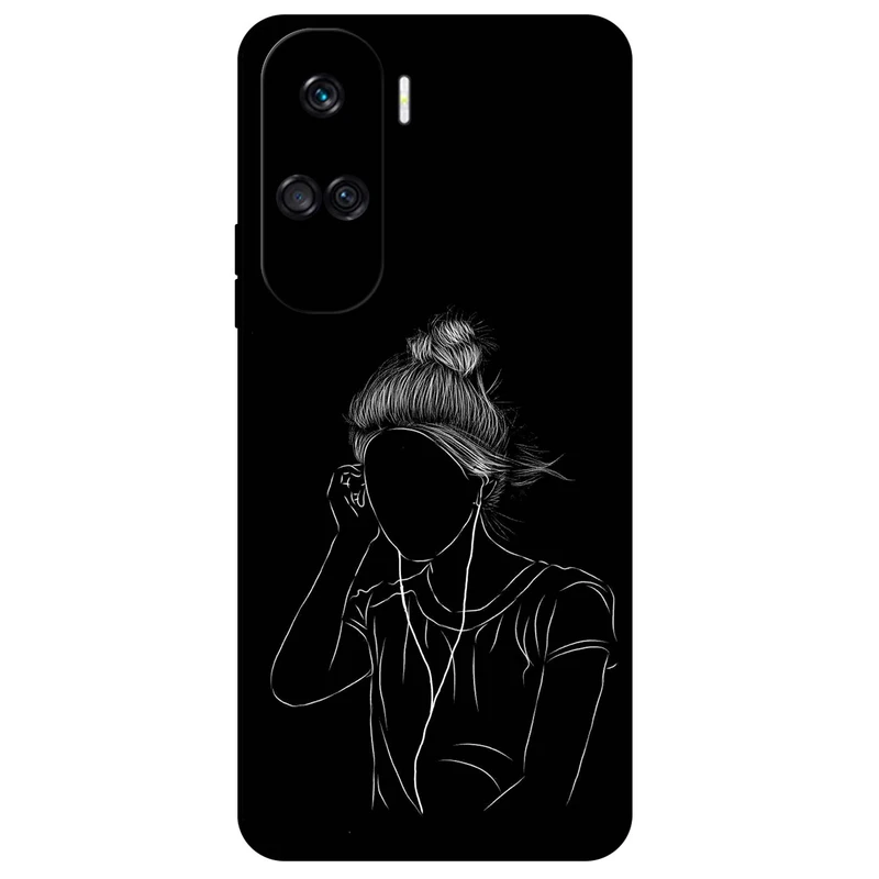 کاور مگافون طرح مینیمال مدل 1858 مناسب برای گوشی موبایل آنر 90 Lite     