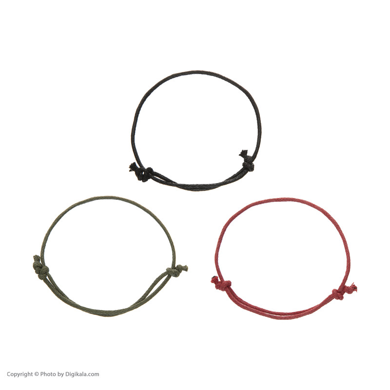 دستبند مردانه مدل B 700 بسته 3 عددی