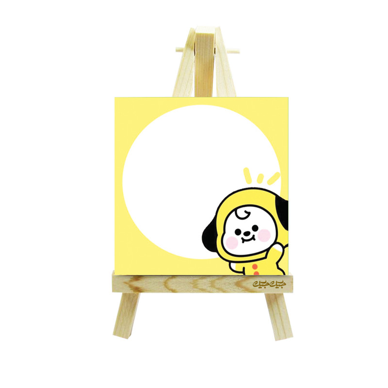 کاغذ یادداشت جیک جیک طرح هاپو به همراه پایه