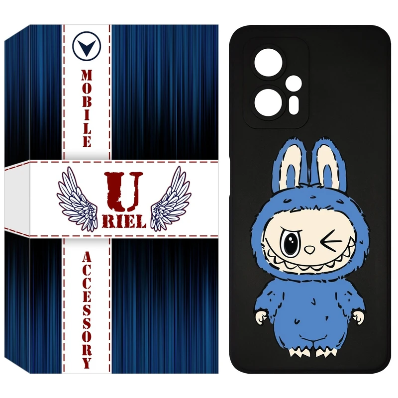 کاور یوریل مدل KSH کد 116 طرح عروسک لبوبو مناسب برای گوشی موبایل شیائومی Poco X4 GT