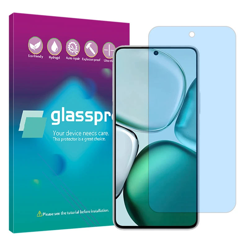 محافظ صفحه نمایش مات ضد اشعه آبی گلس پرو مدل Resistant مناسب برای گوشی موبایل آنر X9c Smart