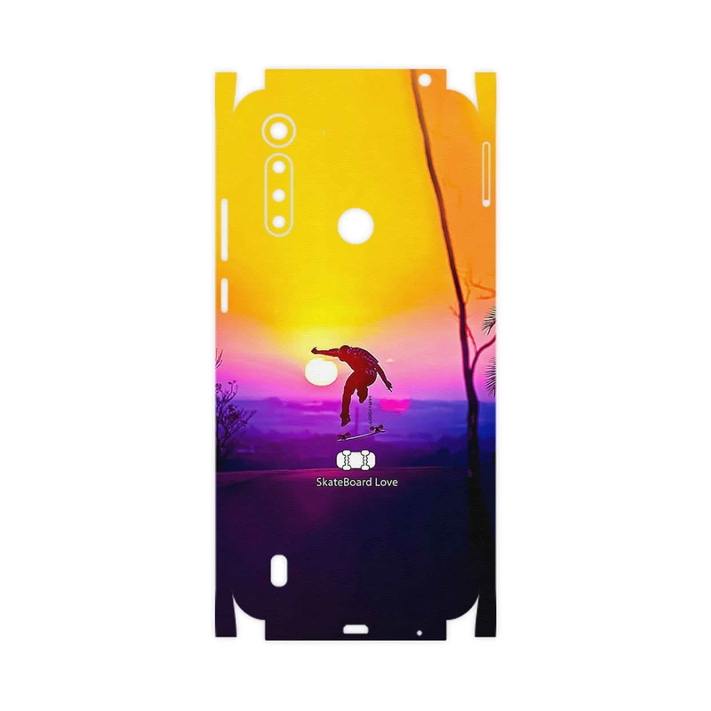 برچسب پوششی ماهوت مدل Skateboard-FullSkin مناسب برای گوشی موبایل موتورولا Moto G8 Power Lite