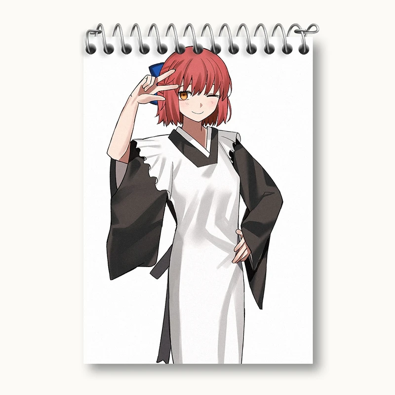دفتر یادداشت 50 برگ خندالو مدل بازی تسوکی هیمه‌ (Tsukihime) کد 34505