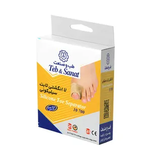 فاصله دهنده انگشت ثابت سیلیکونی طب و صنعت کد 10700 
