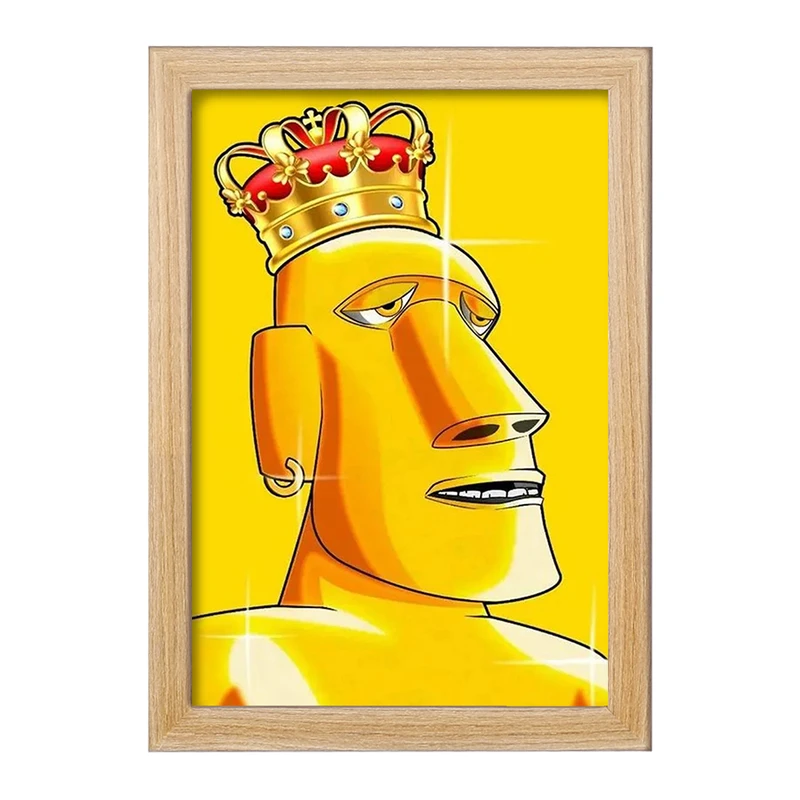 تابلو خندالو مدل کاکا سنگی گیگاچاد   کد 23335