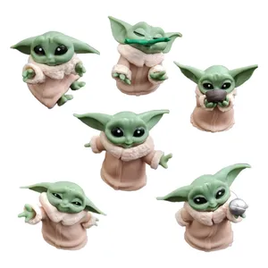 فیگور مدل جنگ ستارگان شخصیت بیبی یودا مجموعه 6 عددی