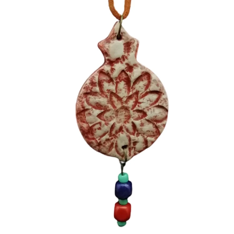 گردنبند زنانه مدل انار کد 3905105