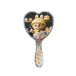 برس کودک مدل آکواریوم قلبی طرح لبوبو کیکی