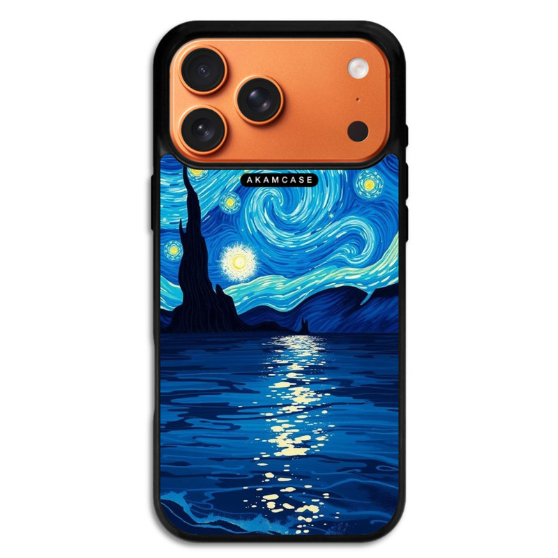 کاور آکام مدل AMC-WA17PROMAX-VANGOGH-14 مناسب برای گوشی موبایل اپل iPhone 17 Pro Max