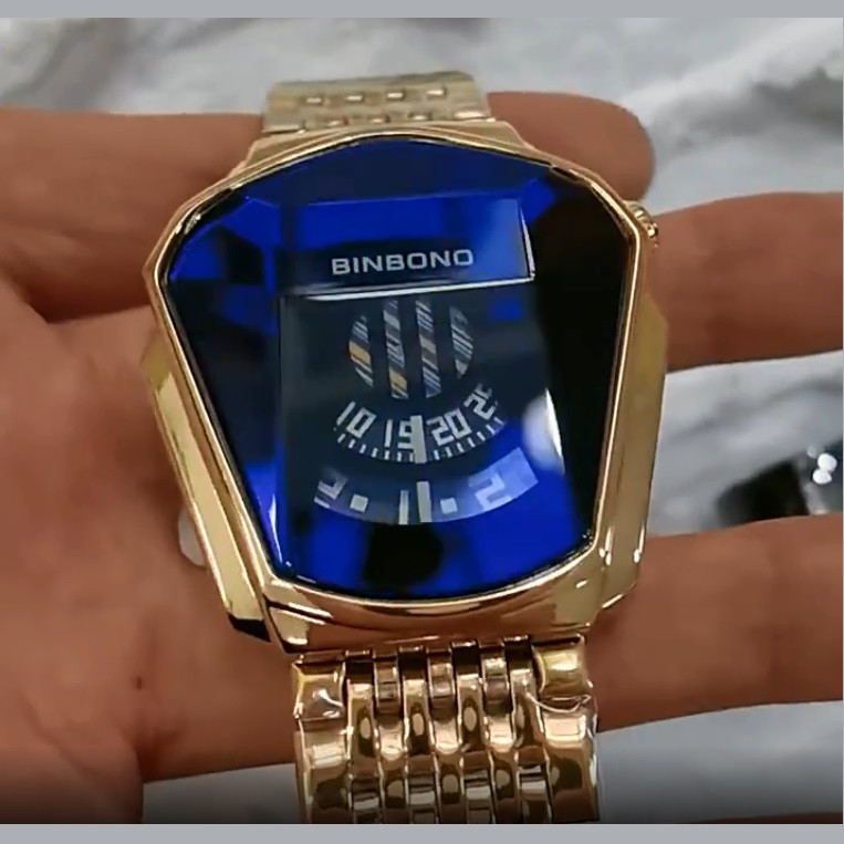 ساعت مچی دیجیتال  مدل 3D Glass Quartz