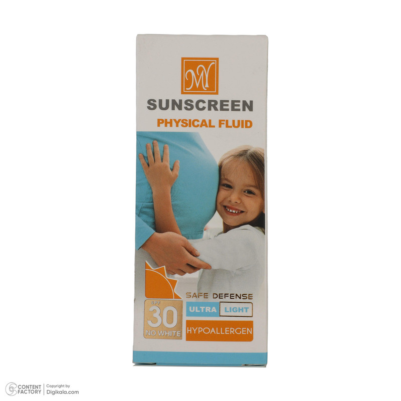 فلوئید ضد آفتاب بی رنگ مای +SPF30 مدل Hypoallergen مناسب انوع پوست حجم 50 میلی لیتر فلوئید ضد آفتاب بی رنگ مای +SPF30 مدل Hypoallergen مناسب انوع پوست حجم 50 میلی لیتر