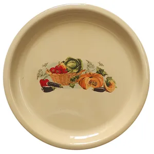 سینی مدل لعابی طرح تره بار
