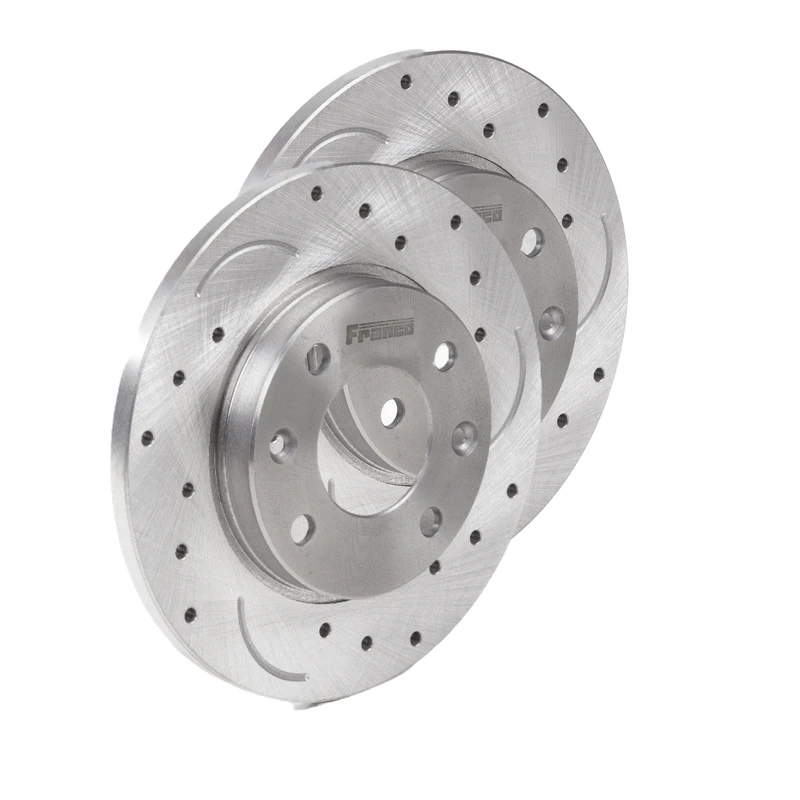 دیسک ترمز چرخ جلو فرانکو مدل 550248 مناسب برای پژو 206 بسته دو عددی