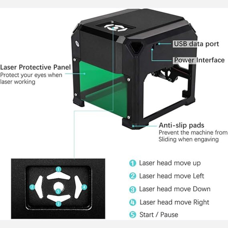 دستگاه لیزر حکاکی مدل KP3000 دستگاه لیزر حکاکی مدل KP3000