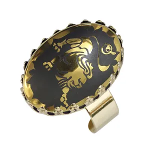 انگشتر زنانه مدل حدید مرداد ماه کد 78041