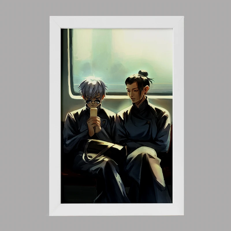 تابلو خندالو مدل انیمه جوجوتسو کایزن کد F1850