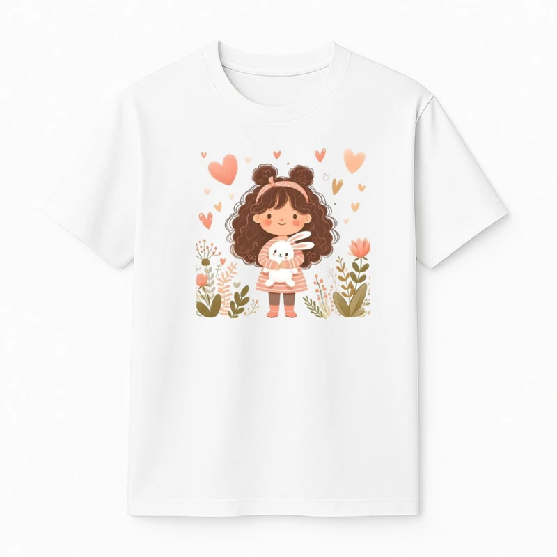 تی‌شرت آستین کوتاه دخترانه کد 25