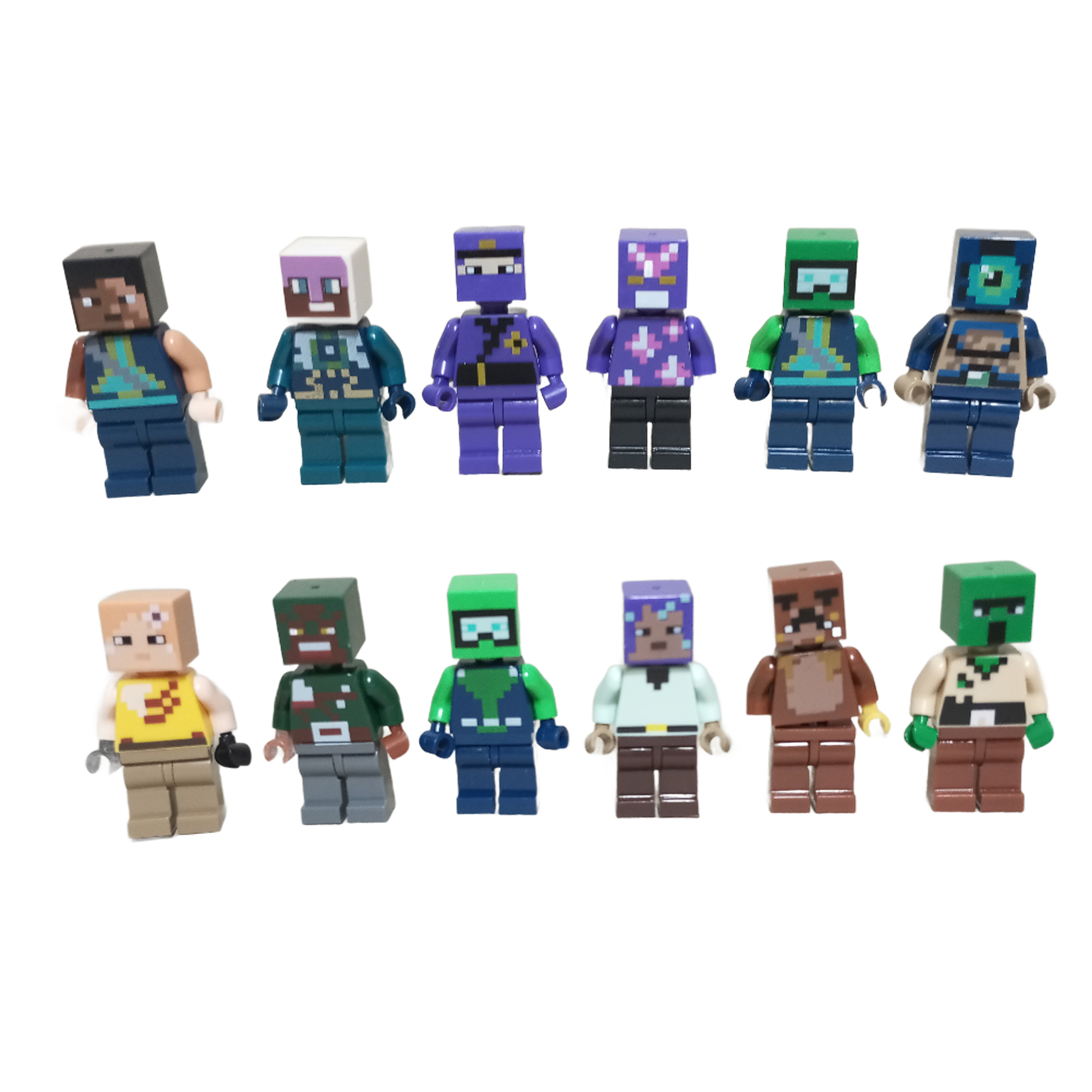 فیگور مدل ماینکرافت مجموعه 12 عددی کد 865