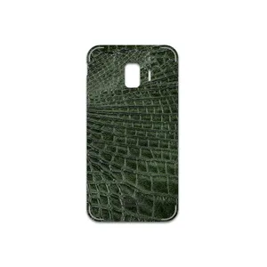 MAHOOT Green-Crocodile-Leather Cover Sticker for Samsung Galaxy J2 Core