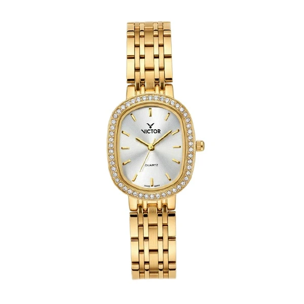 ساعت مچی عقربه‌ای کوارتز زنانه ویکتور مدل 5702L
