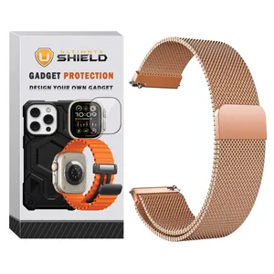 Ultimate Shield band model MilanStrap TW suitable for Glorimi M1 Pro / M2 / M2 Pro / M2 Max / GS1 Pro / GS2 / GR1 / GS1 Pro / GS2 / GS2 / GS2 SE / GX Race / GS2 X smartwatch