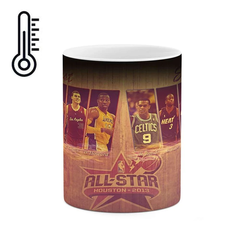 ماگ حرارتی کاکتی مدل بسکتبال هوستون کد mgh12159