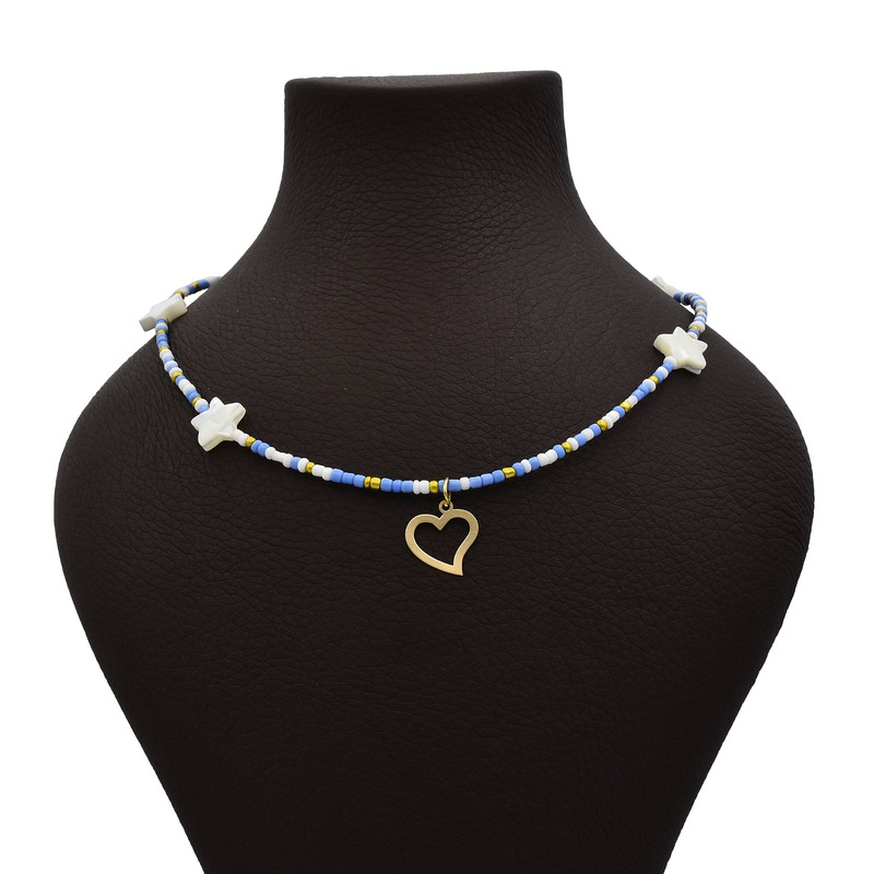 گردنبند طلا 18 عیار زنانه الن نار مدل قلب ELN5322979