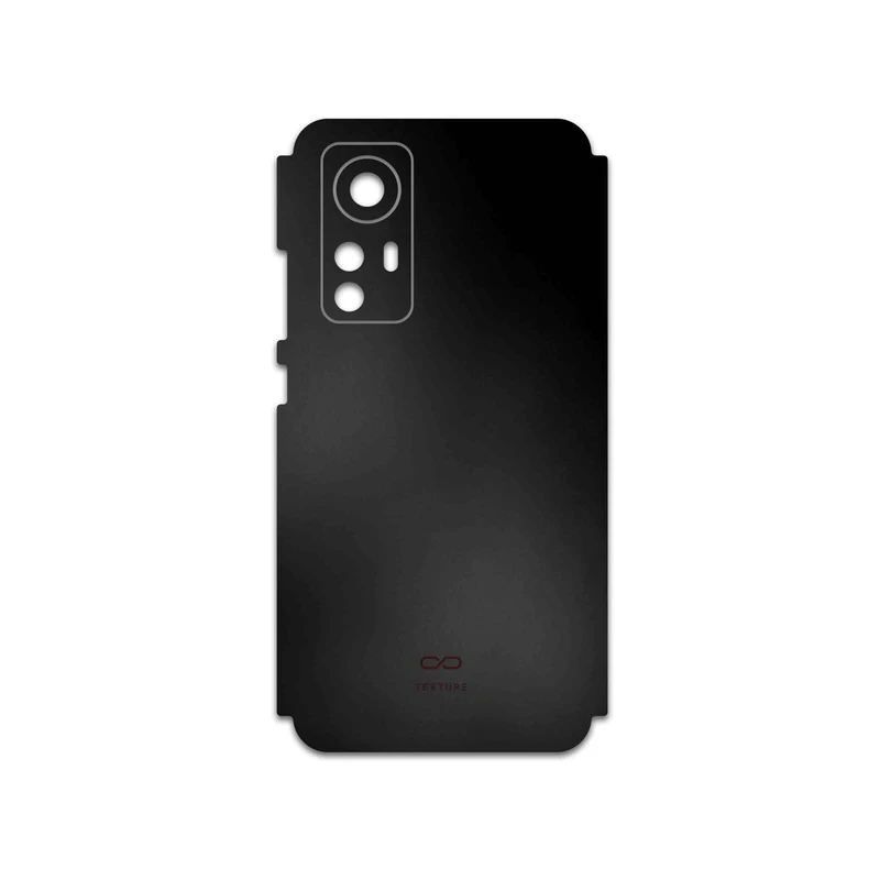 برچسب پوششی ماهوت مدل Matte-Black مناسب برای گوشی موبایل شیائومی 12