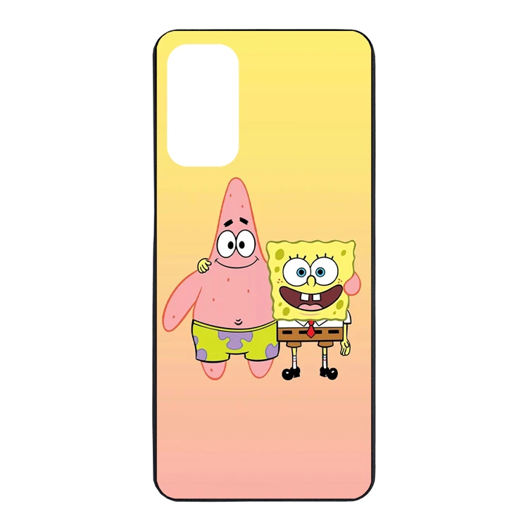 کاور گالری وبفر طرح باب اسفنجی و پاتریک مناسب برای گوشی موبایل سامسونگ galaxy m52