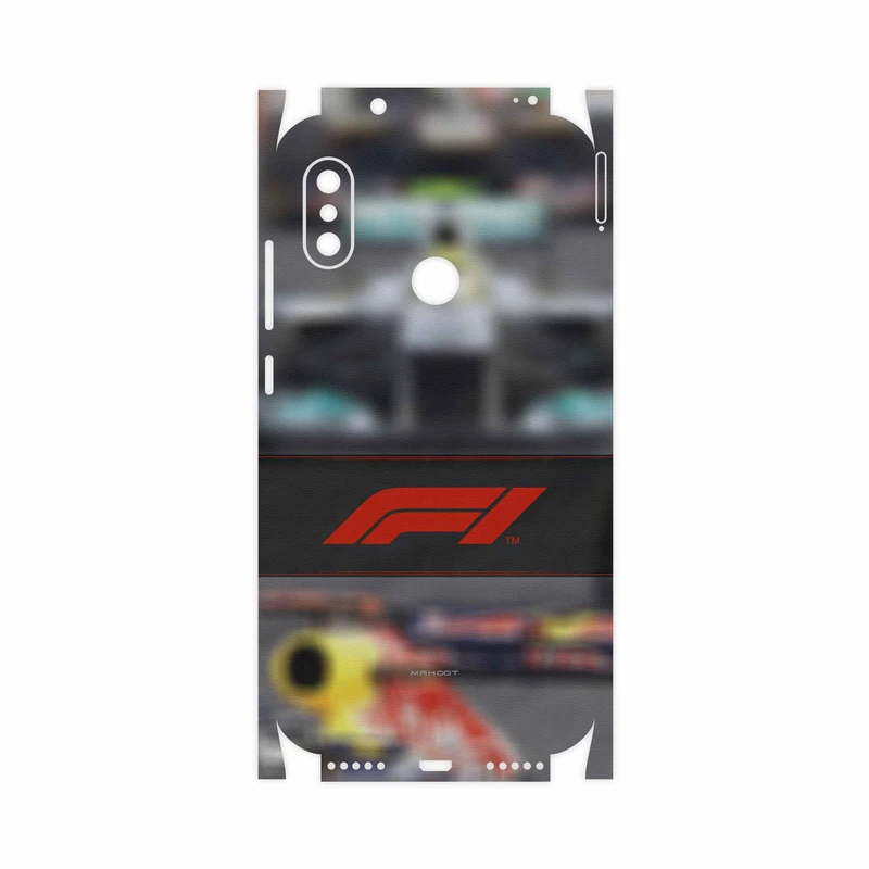 برچسب پوششی ماهوت مدل Formula One-FullSkin مناسب برای گوشی موبایل شیائومی Redmi Note 6 Pro