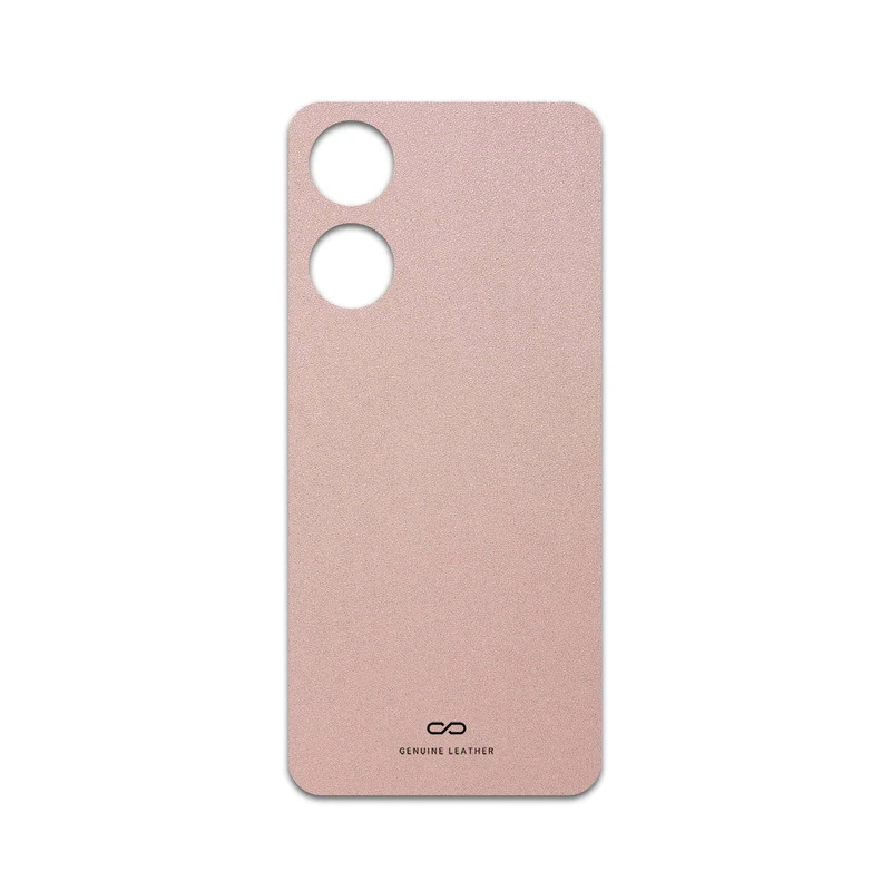 برچسب پوششی ماهوت مدل Rose-Gold-Leather مناسب برای گوشی موبایل آنر X5 Plus