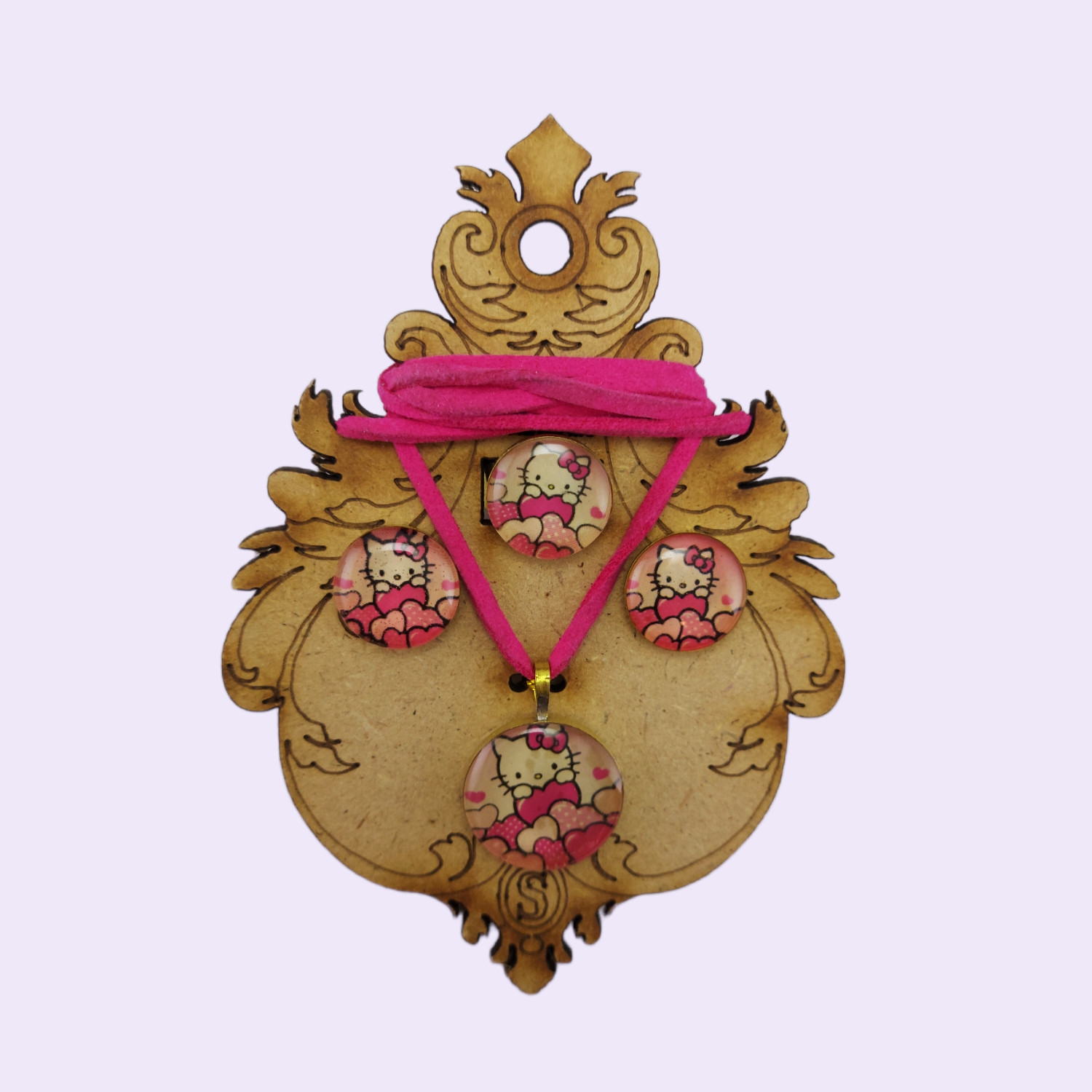 نیم ست دخترانه مدل کیتی کد G1144 نیم ست دخترانه مدل کیتی کد G1144