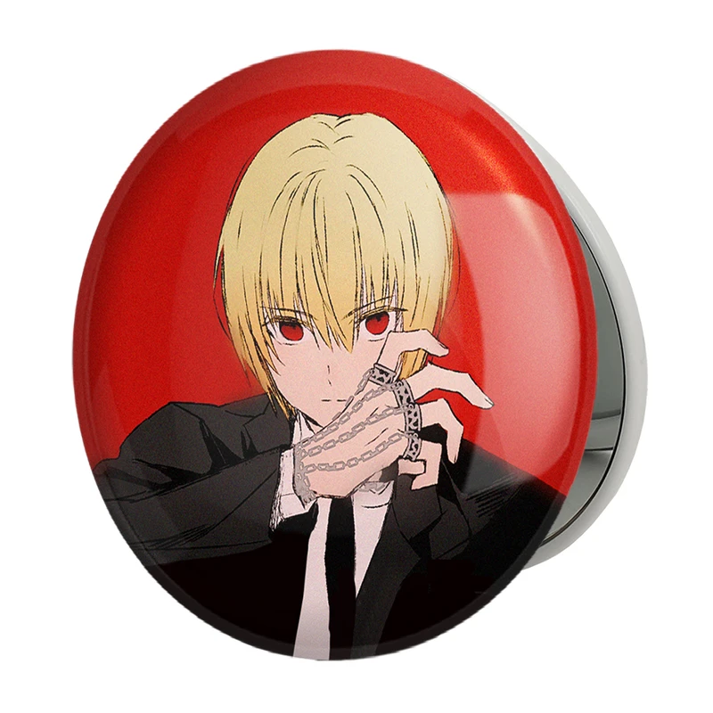 آینه جیبی خندالو طرح کوراپیکا انیمه هانتر ایکس هانتر  Hunter × Hunter مدل تاشو کد 11954 