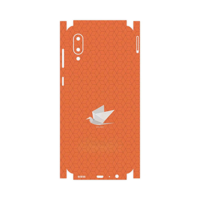 برچسب پوششی ماهوت مدل Minimalist origami bird-FullSkin مناسب برای گوشی موبایل سامسونگ Galaxy A02