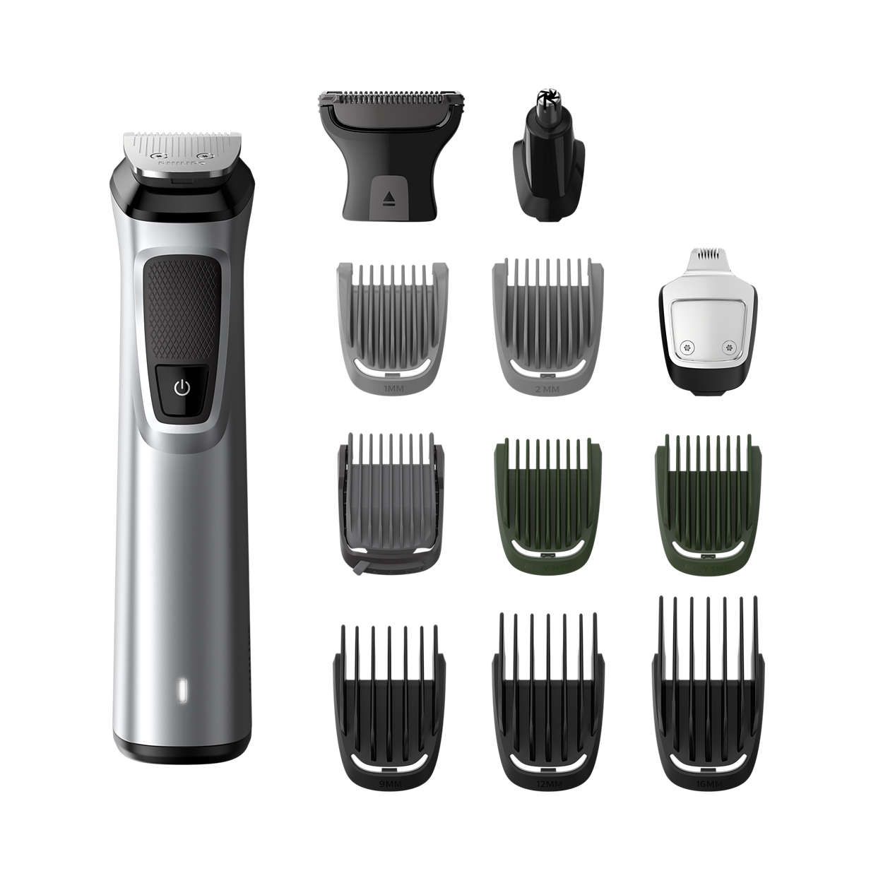 ست ماشین اصلاح موی صورت فیلیپس مدل MG7715 به همراه موزن بینی مدل NT3160 -  - 3