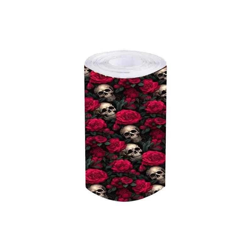 برچسب خودرو رایسان مدل گل اسکلتی کد bb026 رول یک متری