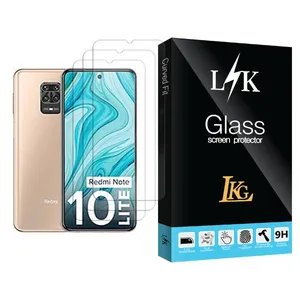 LKG LK Glass MIX003 Screen Protector For Xiaomi Redmi Note 10 Lite Pack Of 3