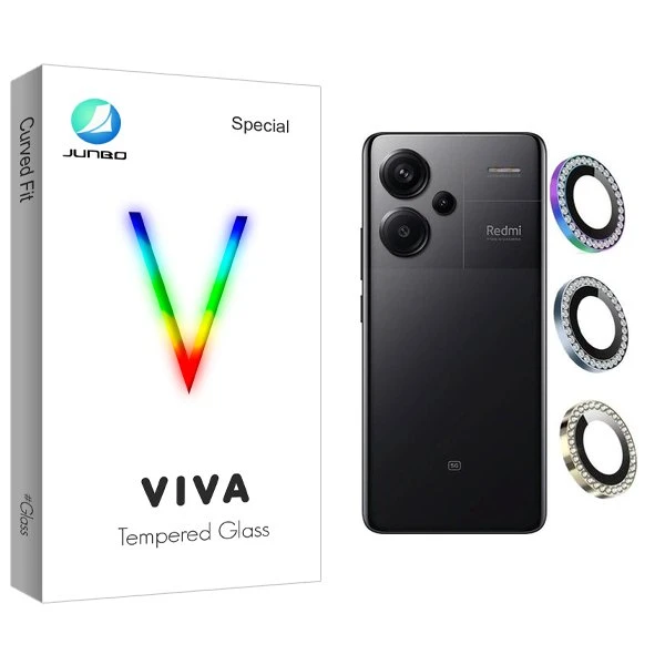 محافظ لنز گوشی جانبو مدل Viva Ringi negin مناسب برای گوشی موبایل شیائومی Redmi note 13 Pro Plus